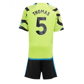 Arsenal Thomas Partey #5 Replica Away Stadium Kit for Kids 2023-24 Short Sleeve (+ pants)